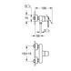 Смеситель для душа Grohe QuickFix Get 32888000, Хром