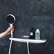 Шлангове під'єднання Hansgrohe Porter 500 Rainfinity з поличкою L Matt White 26843700