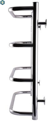Рушникосушка водяна Unio LS W 600-500-4 Драбинка Скоба, Хром