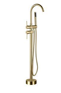 Змішувач для ванни підлоговий VBI Milano gold VBI-050108GL, Золотий
