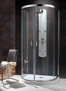 Душова кабіна Radaway Premium Plus P 100x90x190 скло коричневе 33300-01-08N