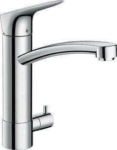 Змішувач Hansgrohe Logis M31 220 для кухні з запірним клапаном 71834000