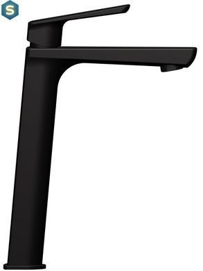 Смеситель для умывальника Topaz Lexi TL 21203-H57-BL черний, Черный матовый