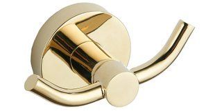 Гачок для рушників VBI Venus gold подвійний VBI-040002GL, Золотий