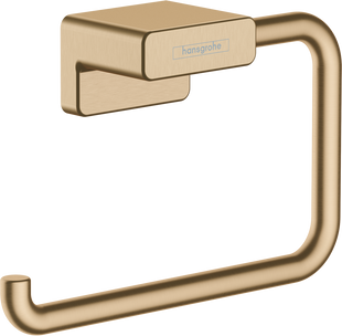 Тримач паперу Hansgrohe AddStoris Brushed Bronze 41771140