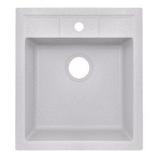 Кухонная мойка Lidz 460х515/200 GRA-09 (LIDZGRA09460515200), Каппучино