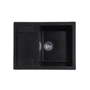 Кухонная мойка гранитная Kroner KRP Komposit GRB-6550 CV027412, Графит
