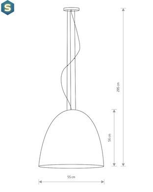 Подвесной светильник Nowodvorski 9023 Egg E27 5x40W IP20 Wh
