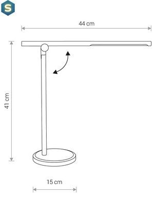 Настольная лампа Nowodvorski 8358 Style LED 1x8W 3000K-6000K 400Lm IP20 Bl