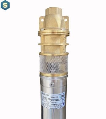Насос скважинный вихревой Volks pumpe 3SKm100 0.75кВт + кабель 15м и пульт