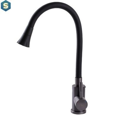 Змішувач для кухні Globus Lux Alpen SBT1-203SA-GP-B01, Графит