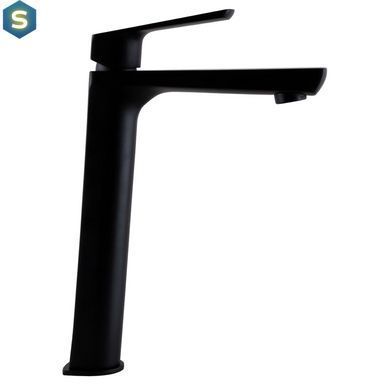 Смеситель для умывальника Topaz Lexi TL 21203-H57-BL черний, Черный матовый