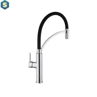 Змішувач для кухні Kroner KRP Ersel - C03900BLK, Хром