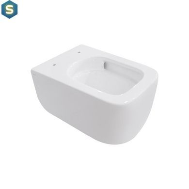 Унітаз підвісний Qtap Gemini безободковий з сидінням Soft-close QT2533076EUQW, Білий