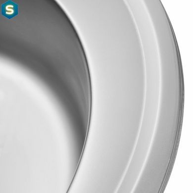 Кухонна мийка з нержавіючої сталі Platinum сатин 510 (0,8/180 мм), Satin