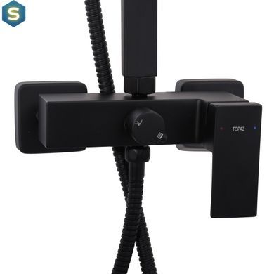 Душова система Topaz Odiss To 18802-H66-BL, Черный матовый
