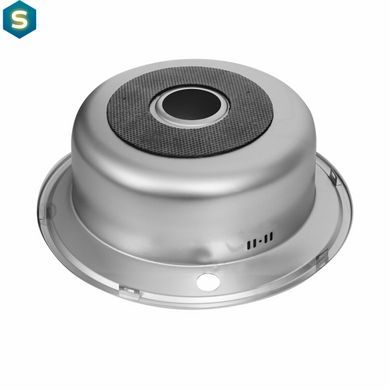 Кухонна мийка з нержавіючої сталі Platinum сатин 510 (0,8/180 мм), Satin
