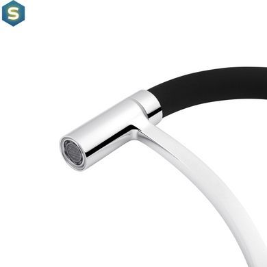 Змішувач для кухні Kroner KRP Ersel - C03900BLK, Хром
