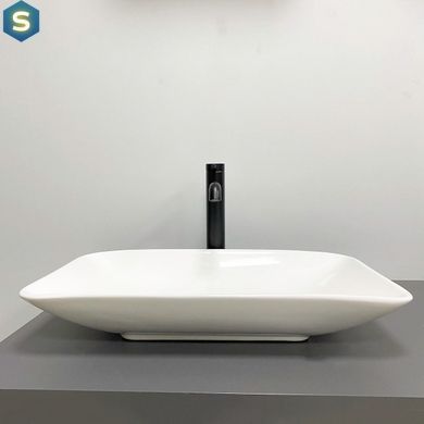 Умывальник VBI Lucera white накладний VBI-012617, Білий