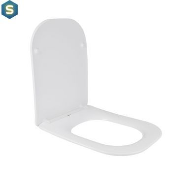 Сидіння для унітаза Qtap Nando з мікроліфтом Slim QT12991222AW, Білий