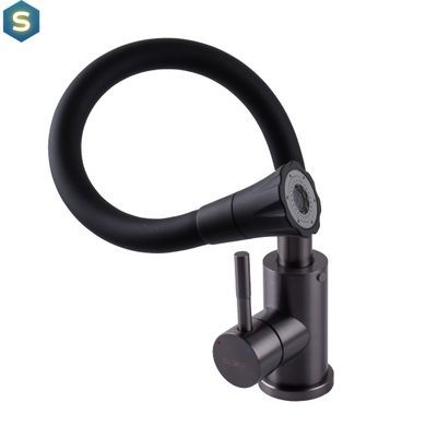 Змішувач для кухні Globus Lux Alpen SBT1-203SA-GP-B01, Графит