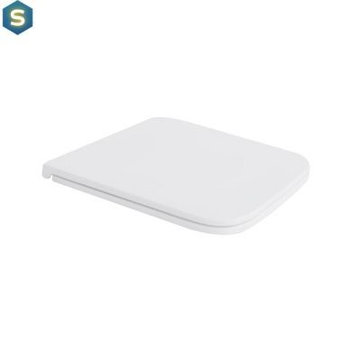 Унітаз підвісний Qtap Gemini безободковий з сидінням Soft-close QT2533076EUQW, Білий