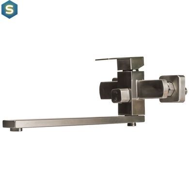 Смеситель для ванны Globus Lux Sicilia SBQ-208, Графитовый хром