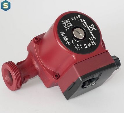 Насос циркуляційний Grundfos UPS 25/40 130мм + гайки + кабель Китай