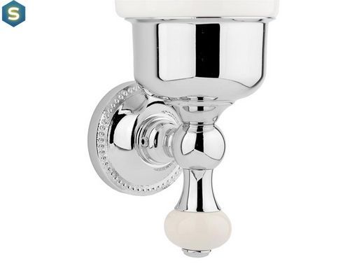Склянка для зубних щіток Kugu Pan 006C, Хром