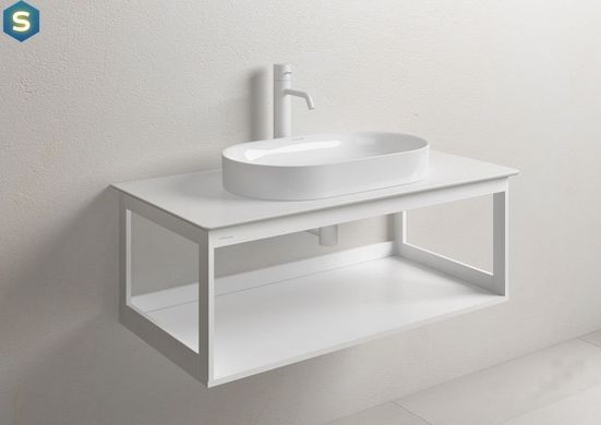 Умывальник Catalano Horizon 60x35 160AHZBM, Белый матовый