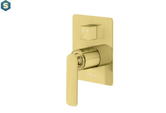 Душевая система Kohlman Experience 30 brushed gold + BOX скрытого монтажа KPL-QW211EGDBR30, Золотой