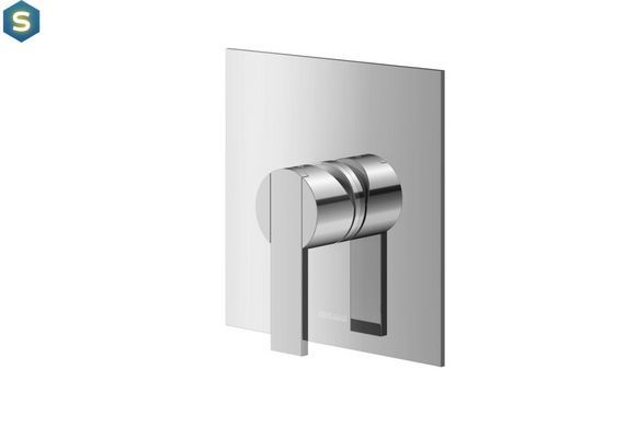 Душевая система Kohlman Gixs chrome + BOX скрытого монтажа QW220GSP4, Хром