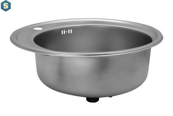 Кухонна мийка Kroner KRP Satin-510 (0,8 мм) CV022770, Satin