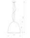 Подвесной светильник Nowodvorski 9023 Egg E27 5x40W IP20 Wh