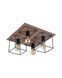 Люстра Nowodvorski 9044 Coba E27 4x60W IP20 Brown