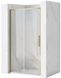 Душові двері Rea Rapid Slide 110 brashed gold REA-K4708, прозорий, золотий