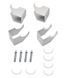 Вертикальный дизайнерский радиатор отопления Arttidesign Livorno 6/2000/408/50 белый матовый, Белый матовый