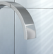 Смеситель для ванны напольный Kohlman Axis chrome QF1165N, Хром