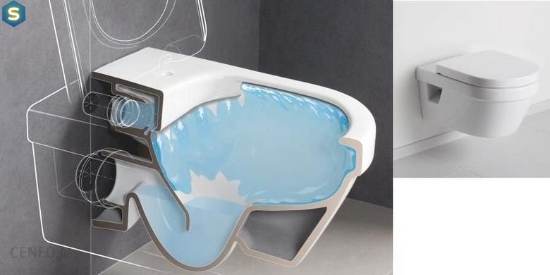 Унітаз підвісний Villeroy&Boch Omnia Architectura Directflush 5684HRR1 з кришкою Soft Clouse, Білий