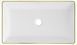 Умывальник Mexen Nadia 60 white gold Edge накладной MEX-21616005, Золотой