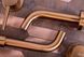 Смеситель для умывальника Rea Lungo brushed copper + BOX скрытого монтажа REA-B4600, Теплый закат