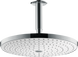 Верхній душ Hansgrohe Raindance Select S 300 2jet з тримачем зі стелі хром/білий 27337400