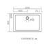 Душовий піддон Volle Compuesto 120x80x3,5 см прямокутний white 4487.13128007, Білий, білий