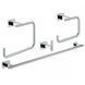 Набор аксессуаров Grohe Essentials Cube 40778001
