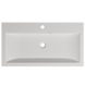 Раковина матовая врезная Amidicon Lagune Slim 80 792x425 из литого камня LAGUNE SLIM_80_MAT, Белый