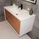 Тумба с умывальником Rexon Reina RX95/100 Glossy White /Mo 19510M