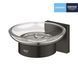 Мыльница с держателем Grohe QuickFix Start Cube 410962430, Черный/золото