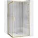 Душевая кабина Rea City 90x90 brushed gold REA-K6443, Золотой, Универсальная, золотой
