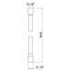 Шланг для душу Kroner KRM - C607 Anti-Twist 160 см, Хром