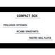 Термостат для душа на 3 потребителя Paffoni Compact Box black matt CPT519NO, Черный матовый